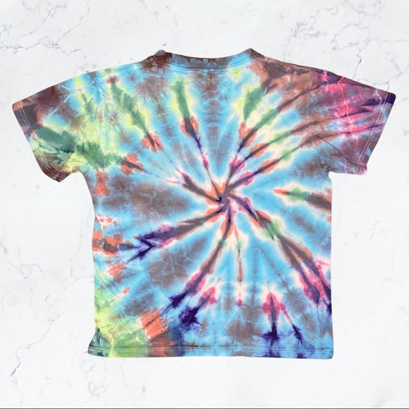 Tie Dye Spiral Tee - Picture 2 of 9